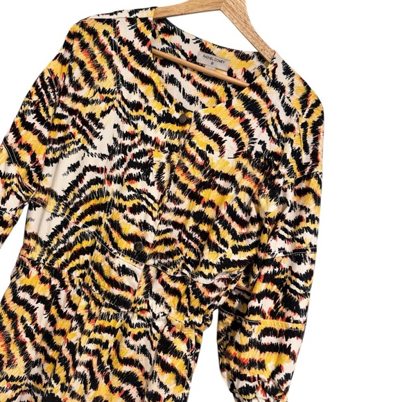 Rachel Comey x Target 🐅 Tiger Stripe Black and Orange Jumpsuit - Picture 3 of 13